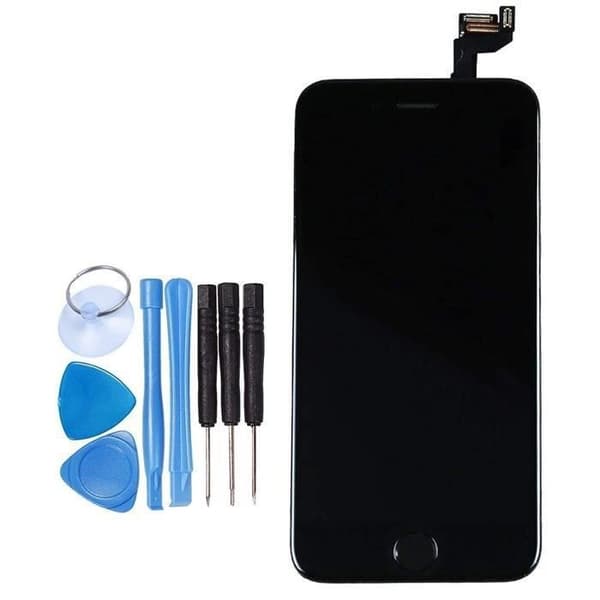 TD® Skärmbytessats kompatibel Apple iPhone 7 Plus (5,5'') med magnetiska verktyg och Touch LCD (svart) - KENUOS PRO