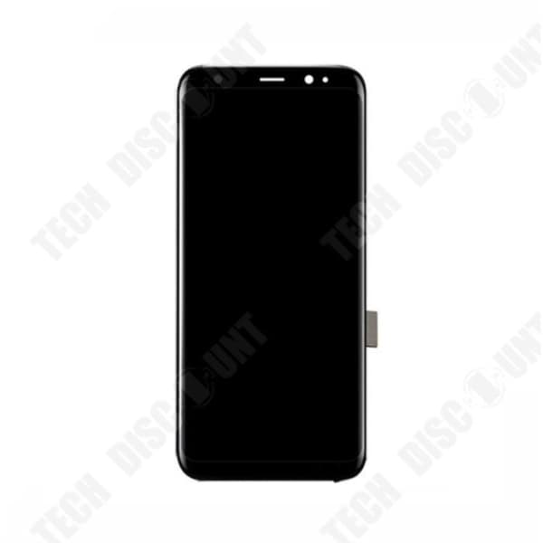 TD® Komplett LCD-pekskärm - Svart För Samsung Galaxy S8+ Plus G955 G955F + Verktygssats