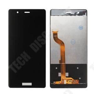TD®-skärm för Huawei P9 LCD-skärm med pekskärm (ej chassi) utbyte (svart)