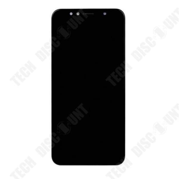 TD® Visiodirect® Pekskärm + LCD-skärm kompatibel med Huawei Y6 2019 Storlek 6,09" + Verktygssats + Gratis B7000 lim