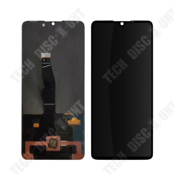 TD® Telefonskärm för Huawei P30 TFT Lcd + Touch Monterad - svart