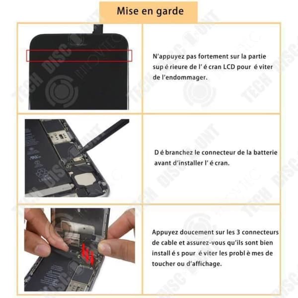 TD® iphone 7 plus skärm svart med knapp Svart LCD-pekskärm för iPhone 7plus 7plus LCD-skärmmontering