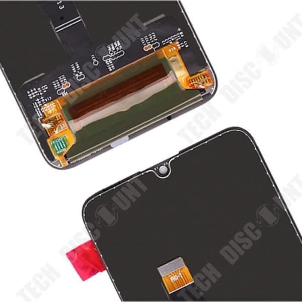 TD® för Huawei Honor 10 lite LCD-skärm Byte av pekskärm + Verktyg - Svart