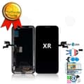 Miniatyrbild 1 av 4: komplett LCD-skärm kit komplett för iPhone XR-glas 6.1 tum du kan byta skärm själv