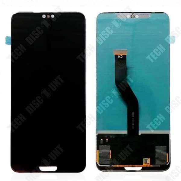 TD® Lämplig för Huawei P20 Pro och HD Digitizer LCD-skärm med intern och extern inbyggd skärm