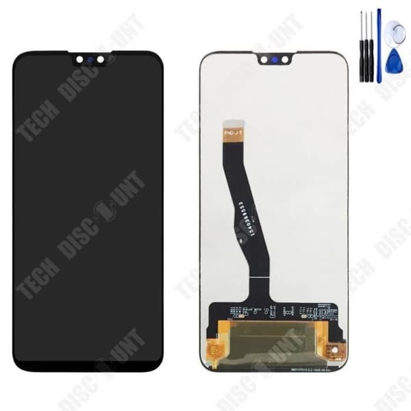 TD® Lämplig för HW Y9 LCD-skärm mobiltelefonskärm LCD-pekskärm intern och extern skärm integrerad svart display