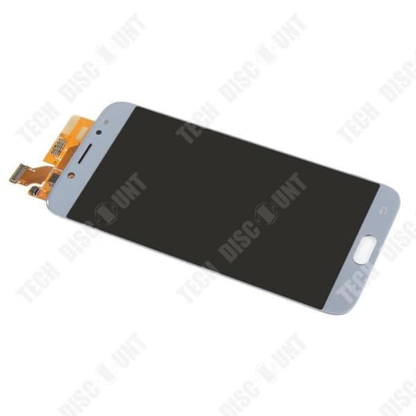 TD® Komplett LCD-skärm för Samsung Galaxy J7 Pro 2017 J730G J730 J730F Blå Touchglas + Verktygssats
