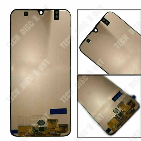 TD®-skärmenhet för Samsung A50 Pekskärm A505 LCD-skärm Mobiltelefon LCD-skärm med ramskärm