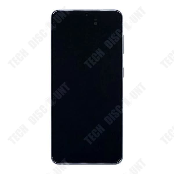 TD® Lämplig för Samsung S21 intern och extern skärm integrerad mobiltelefonskärm G990 LCD-skärm med ram pekskärm l
