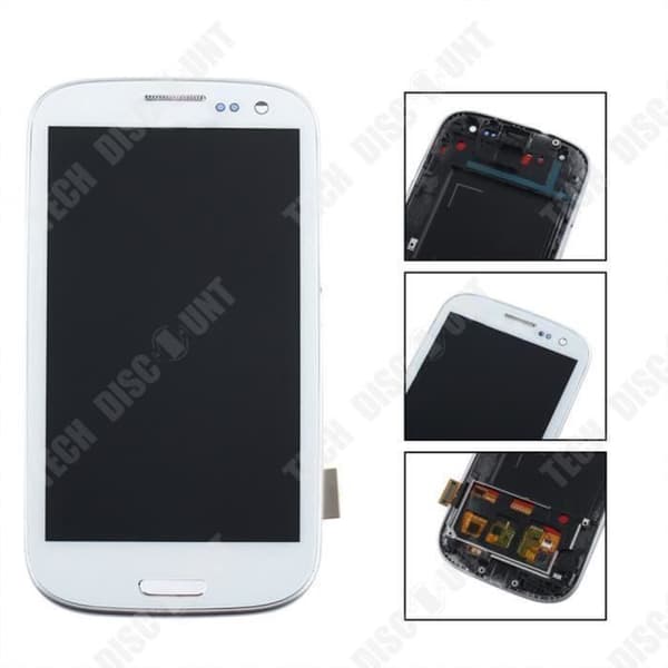 TD® Gäller Galaxy S3 skärmmontering LCD-skärm intern och extern integrerad skärm
