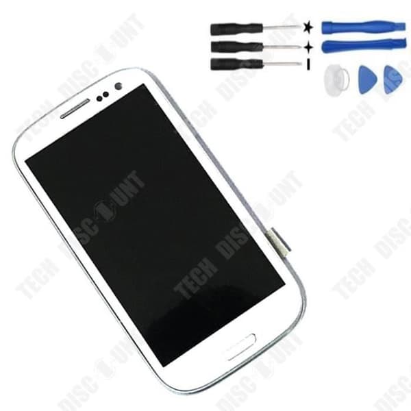 TD® Lämplig för Galaxy S3-skärmmontering I9308-skärm I9300 LCD-skärm inuti och utanför skärmen