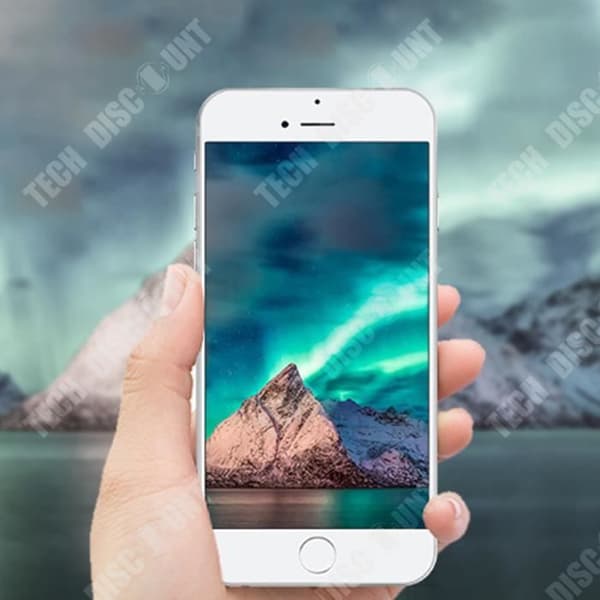 TD® Lämplig för iPhone 8 mobiltelefon vit skärm anti-fingeravtryck beröringskänslig yta
