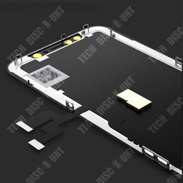 TD® Lämplig för iPhone 8 mobiltelefon vit skärm anti-fingeravtryck beröringskänslig yta