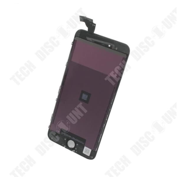 TD® TOUCH GLASS + LCD-SKÄRM FÖR IPHONE 6 SVART + VERKTYG