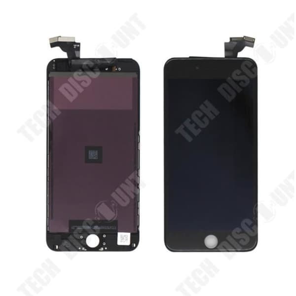 TD® TOUCH GLASS + LCD-SKÄRM FÖR IPHONE 6 SVART + VERKTYG