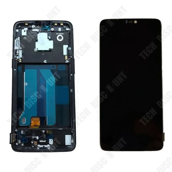 TD® för OnePlus 6 A6000 OnePlus 6 Display Svart TFT LCD-skärm Pekskärmsmontering Mobiltelefonskärm