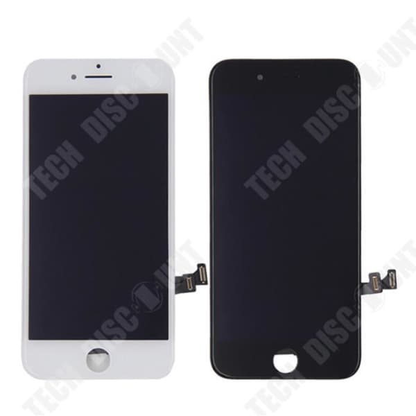 Full LCD Screen - TECH DISCOUNT - iPhone SE - White - Self Installable