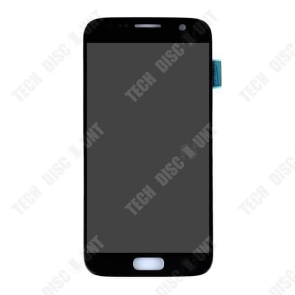 TD® Komplett LCD-pekskärm - Svart För Samsung Galaxy S7 G930 SM-G930F + Verktygssats