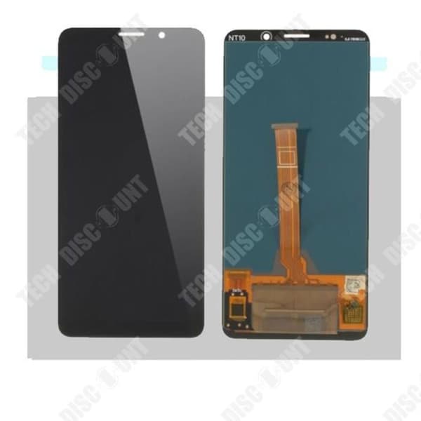 TD® Lämplig för Huawei Mate10 PRO svart LCD-skärm pekskärmsmontering intern och extern LCD-skärm