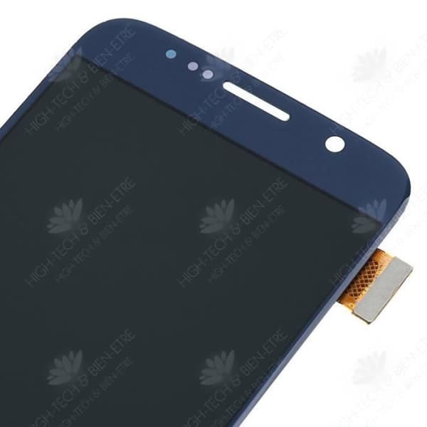 HTBE® Lämplig för Samsung S6 G920 mobiltelefonskärm pekskärm LCD-monteringsskärm med LCD-ram