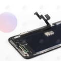 Miniatyrbild 4 av 4: HTBE® iPhone X Black Touch Screen LCD Retina Display - Komplett kit med verktyg, magnetisk mall och tätning