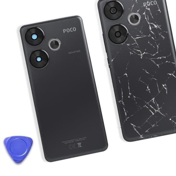 Batteriokit för Xiaomi Poco F6 Original Service Pack Xiaomi Svart