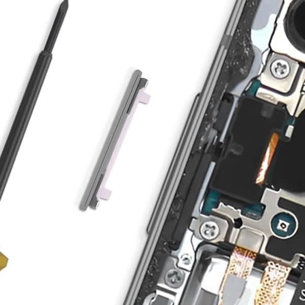 Volymknapp för Samsung Galaxy Z Flip 6 Original Samsung Grå