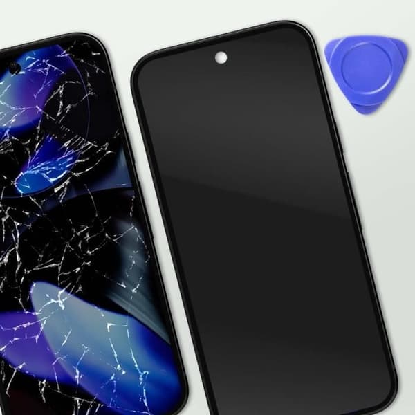 Helt LCD-skärm för Google Pixel 9 med Pekskärm och Svart Google Chassi
