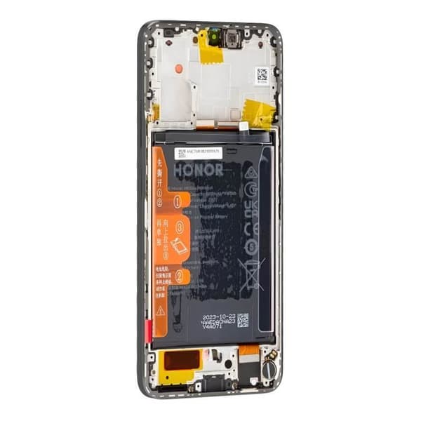 Heltäckande Skärm för Honor Magic 6 Lite med Ram och Batteri 5800mAh Honor Svart
