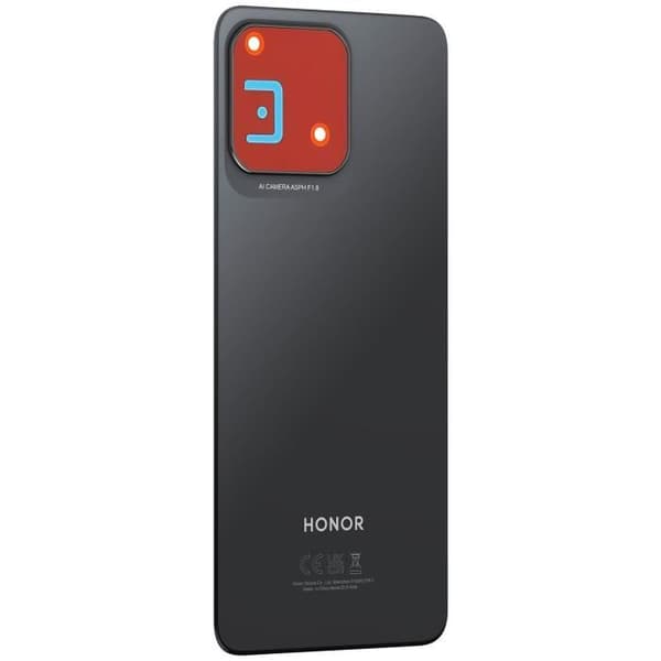 Baklock för Honor X8 5G Original Service Pack Honor Svart