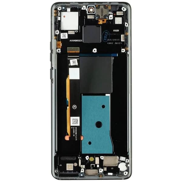 Komplett Block för Motorola Edge 40 LCD-skärm + Tactile Glas Relife Svart