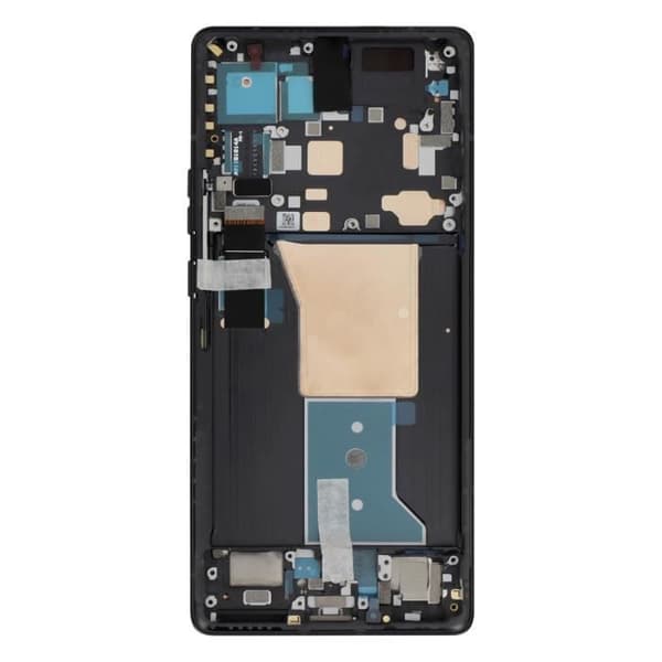 Komplett Block för Motorola Edge 40 Pro LCD Skärm + Touch Glas Relife Svart