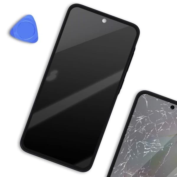 Skärm för Samsung Galaxy A35 LCD + Pekskärm + Original Samsung Chassi Svart