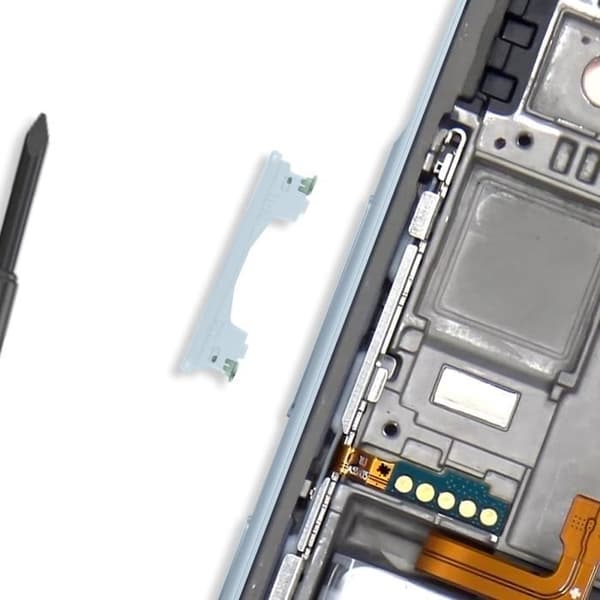 Volymknapp för Samsung Galaxy A35 Original Samsung Blå