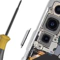 Miniatyrbild 4 av 4: Volymknapp för Samsung Galaxy M15 och M35 Original Samsung Grå