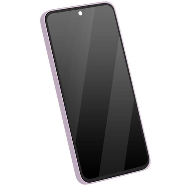Skärm för Samsung Galaxy A35 LCD + Touchglas + Original Samsung Chassi Lavendel