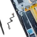 Miniatyrbild 3 av 4: Napp för strömknapp för Oppo Reno 6 Pro svart
