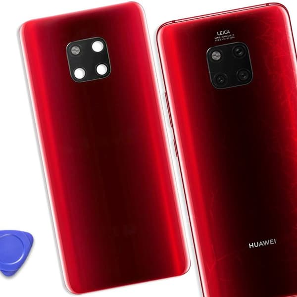 Ersättningsbakglas för Huawei Mate 20 Pro Röd