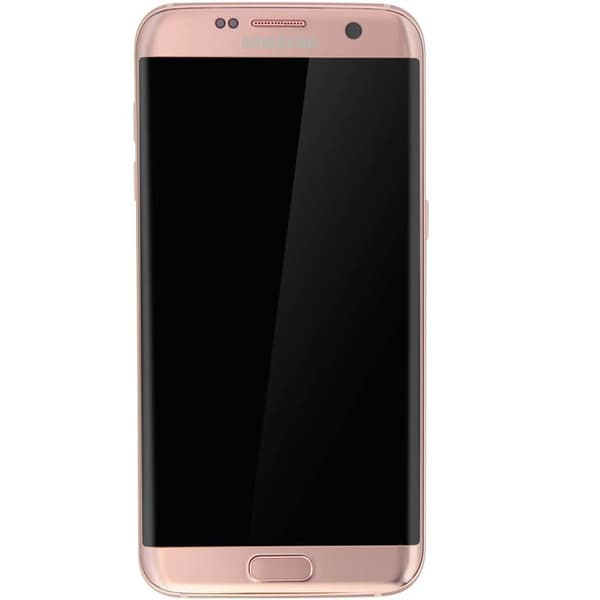 LCD-skärm för Galaxy S7 Edge och Ersättnings-Touchscreen - Rosa