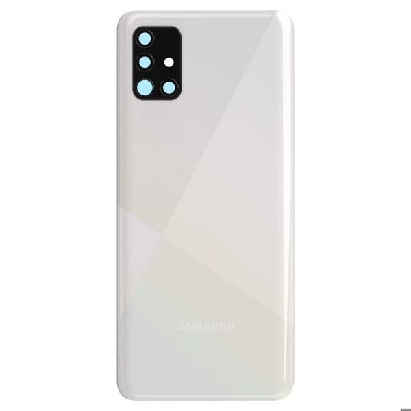 Original baksida för Galaxy A51 - Reservdel - Vit