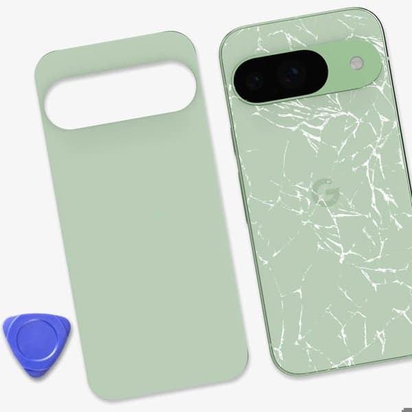 Ersättningsbaksida för Google Pixel 9 Grön