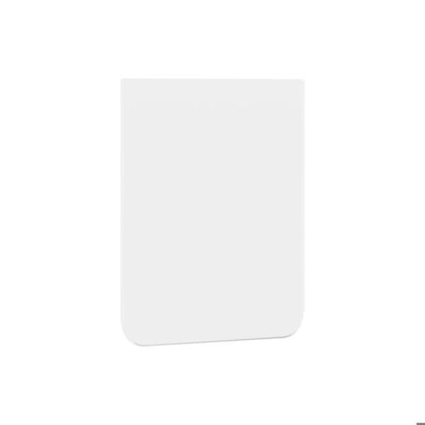 Bakre panel för Samsung Galaxy Z Flip 6 Original Samsung Vit