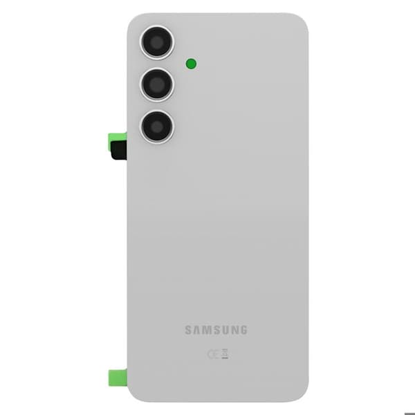 Bakre glas för Samsung Galaxy S24 FE Original Service Pack Samsung Silver