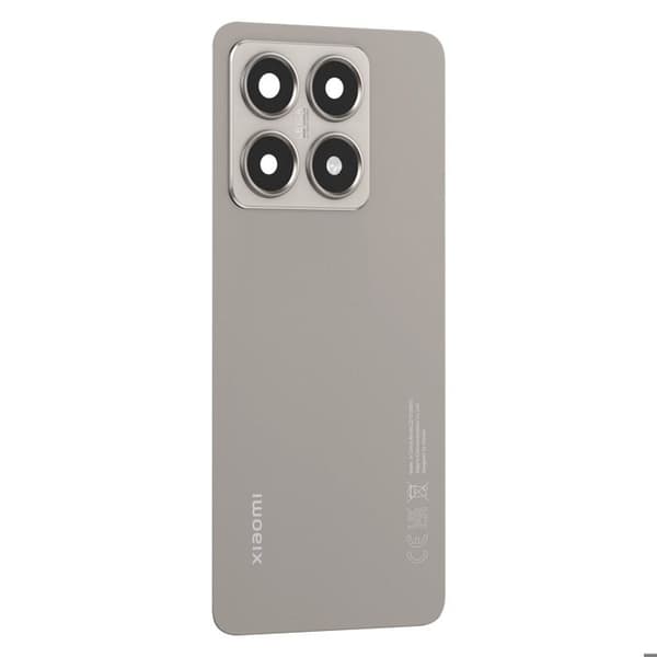 Bakglas för Xiaomi 14T Original Service Pack Xiaomi Grå