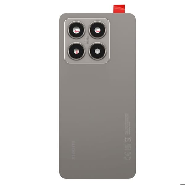 Bakglas för Xiaomi 14T Original Service Pack Xiaomi Grå