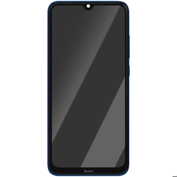 Skärm för Xiaomi Redmi Note 8T LCD + Pekskärm + Original Xiaomi Chassi Blå Natt