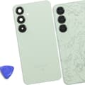 Miniatyrbild 4 av 4: Bakre glas för Samsung Galaxy S25 Original Service Pack Samsung Grå
