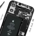 Miniatyrbild 4 av 4: Power-, volym- och tystknapp för iPhone 12 och 12 Pro vit