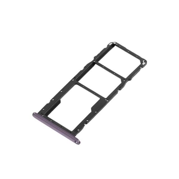 Tiroir för SIM-kort för Honor 8X Dual Nano SIM och Micro-SD Lila
