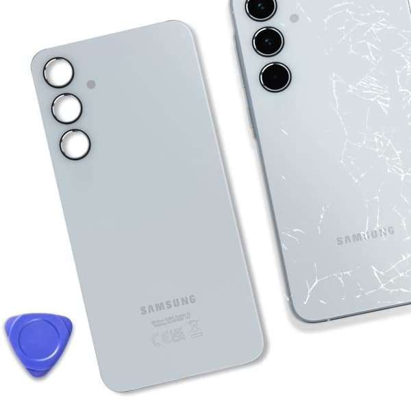 Ersättningsbaksida för Samsung Galaxy A35 Blå